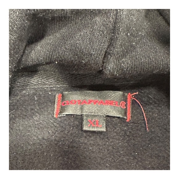 CLOT Dimension Hoodie Sweatshirt Graphic Print Black Size Men's Size XL - Picture 4 of 14